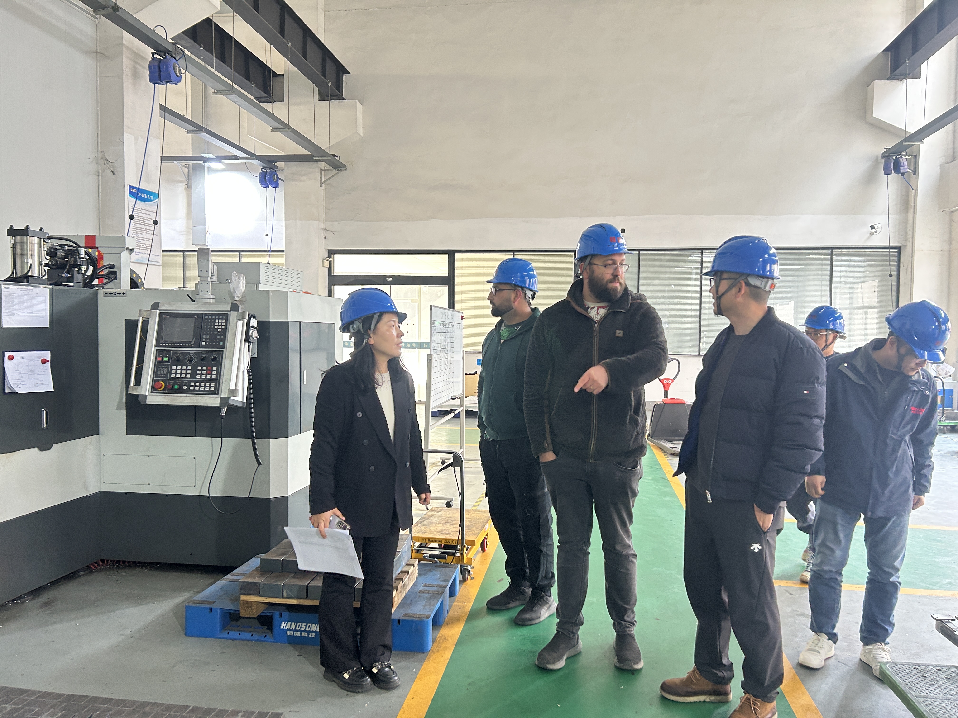 智利客戶不遠萬里參觀我司工廠，深化國際合作